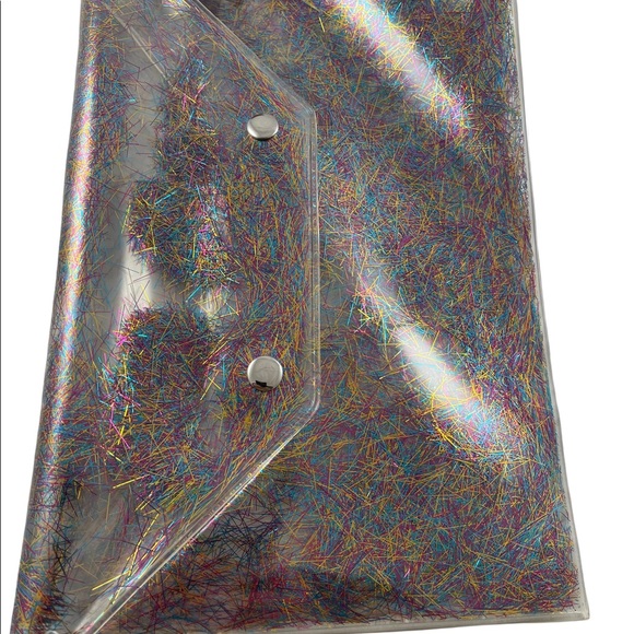 NWT Sephora Tinsel Time confetti clutch purse - Picture 4 of 6